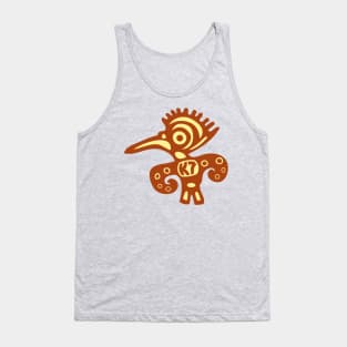 Kenrick Family Brown and Yellow Tank Top